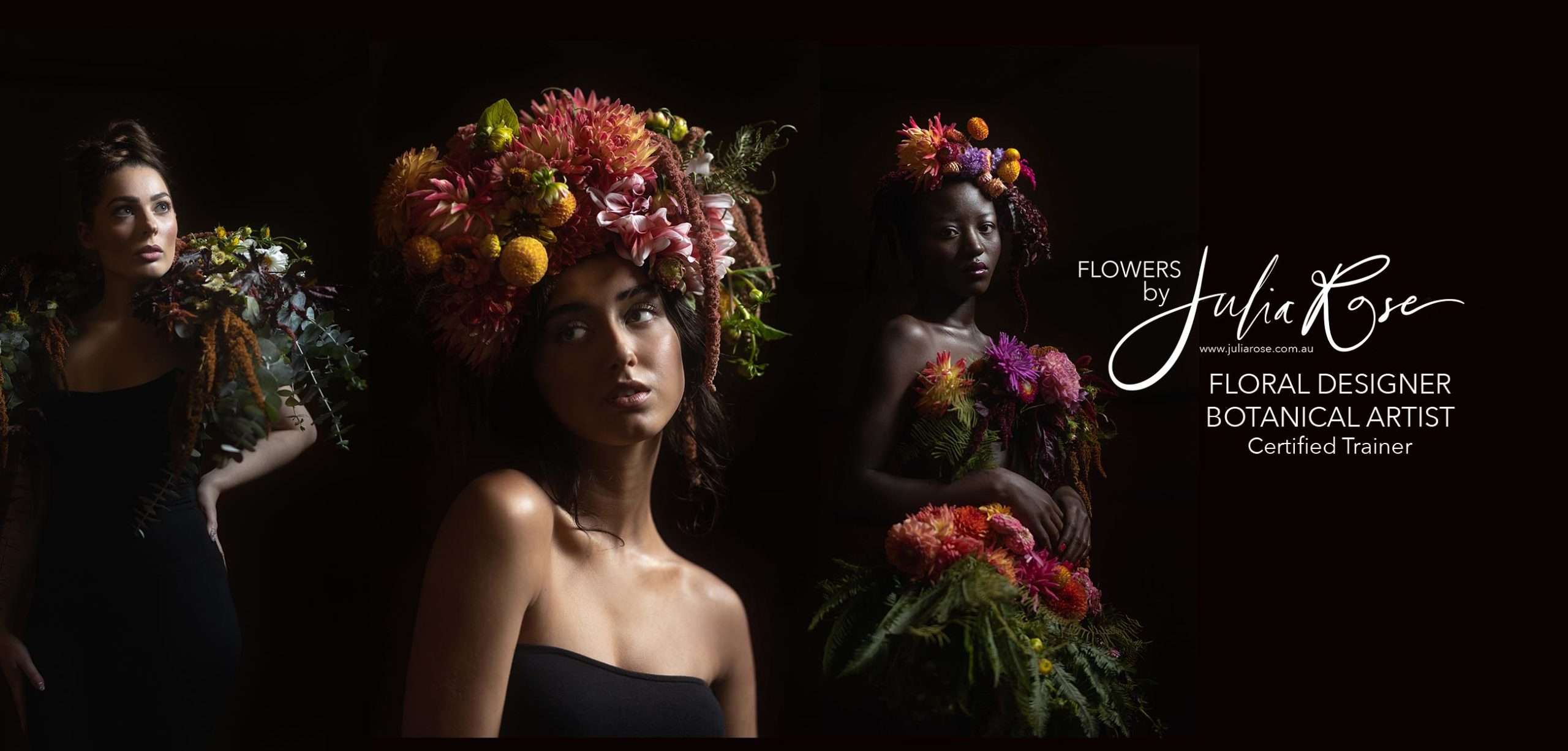 website JULIA ROSE - floral designer www.juliarose.com.au - artist copy cover 2