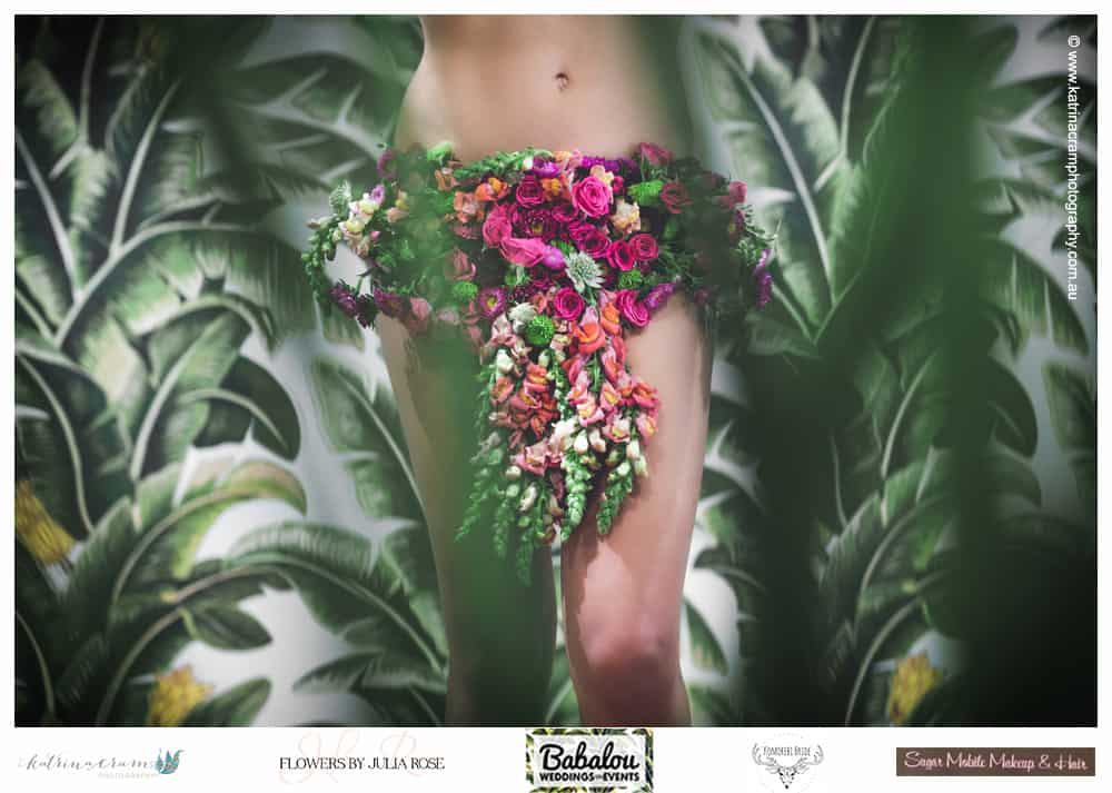 Fresh Floral Bikini - Flowers by Julia Rose - low res - high fashion campaign