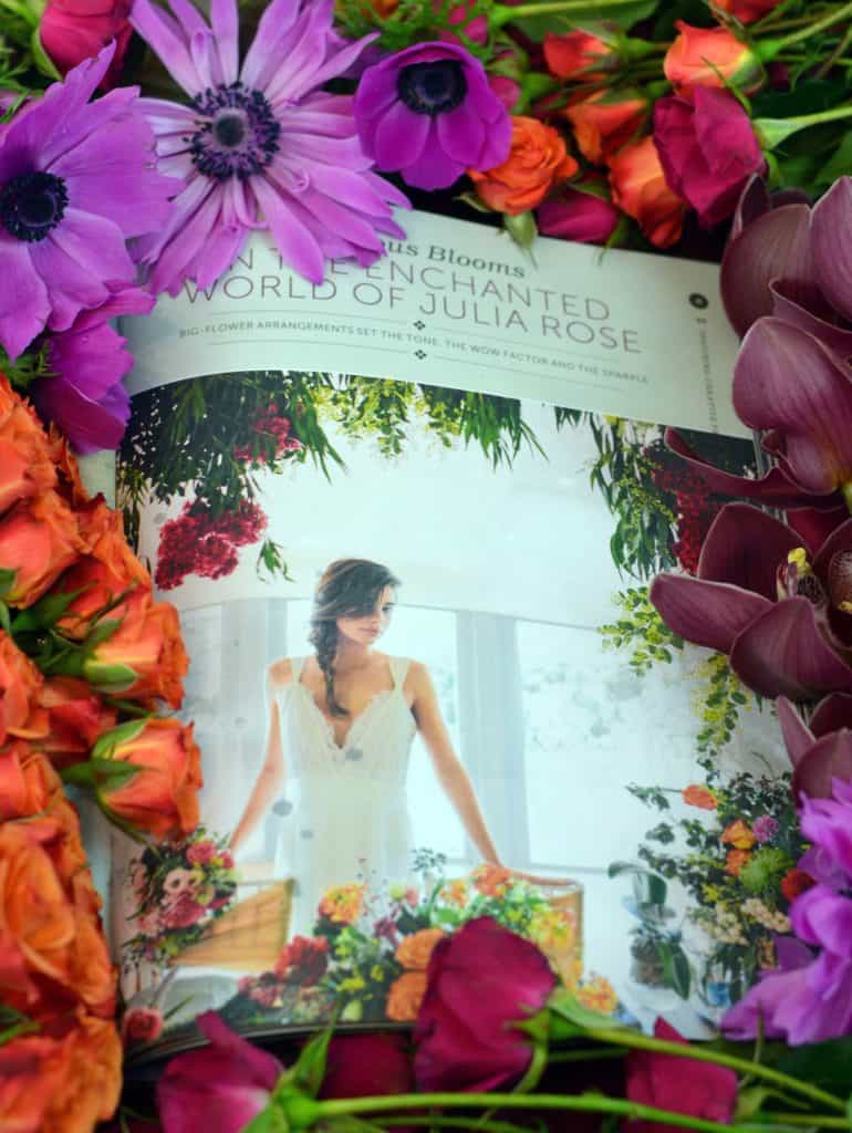 RUTH magazine - FLOWERS BY JULIA ROSE - CWA - Spring edtion - enchanted world