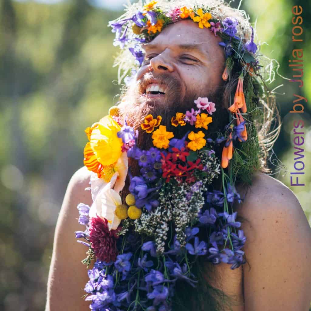 tommy-fresh-flower-beard-magestic-laugh by julia Rose 